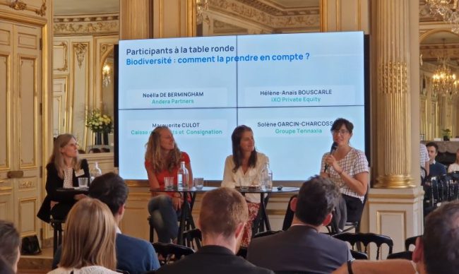 Table ronde : Comment prendre en compte la Biodiversité dans le Private Equity ?