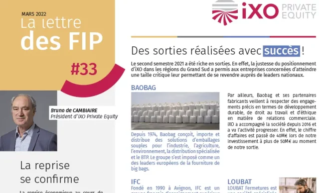 Lettre FIP iXO n°33