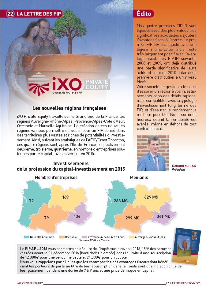 Lettre FIP iXO n°22