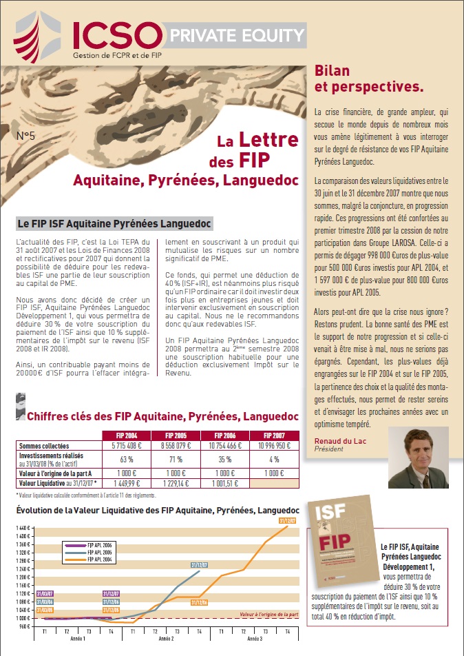 Lettre FIP iXO n°5