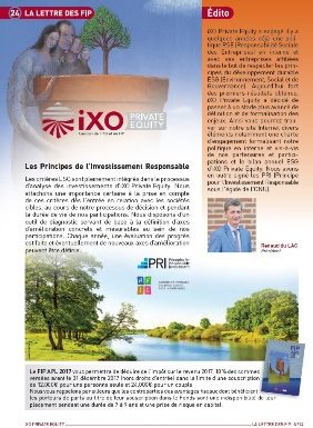 Lettre n°24 des FIP iXO